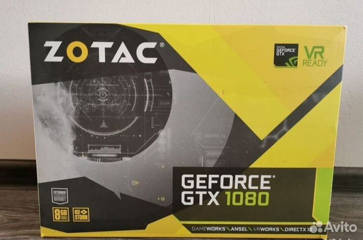 Видеокарта gtx 1080 8gb