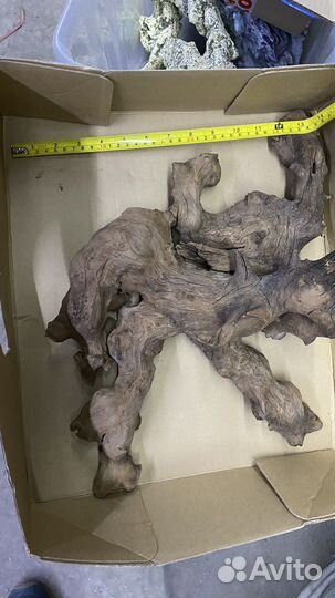 Декорации аквариум (коряги, гроты)