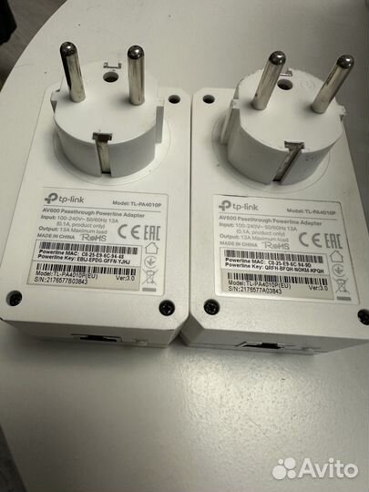 Адаптер PowerLine TP-Link TL-PA4010pkit