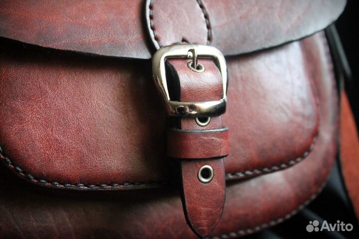 Сумка женская, Коньяк с шоколадом, кросс-боди, крс