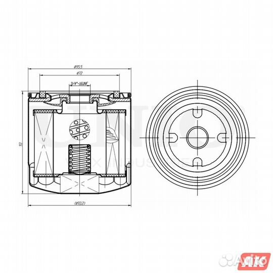 Фильтр масляный