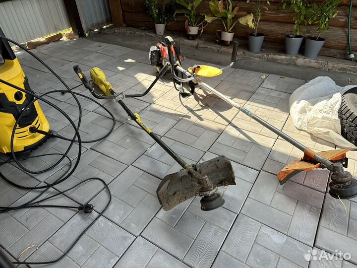 Триммер бензиновый бу