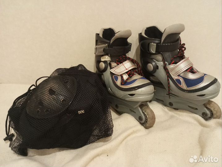 Коньки детские раздвижные 30 33