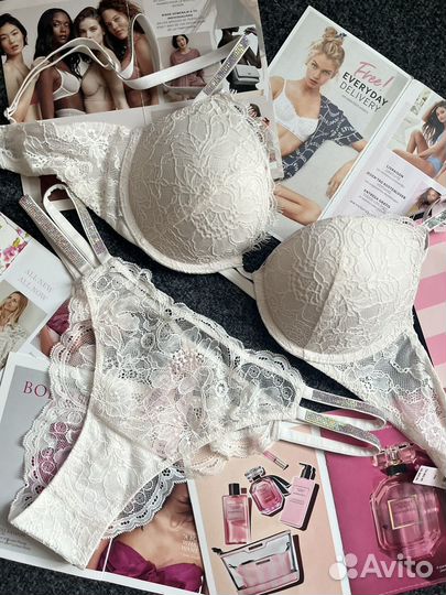 Комплекты со стразами victorias secret 75B и 85В