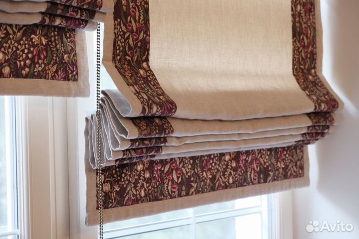 Пошив штор на заказ. Выезд дизайнера