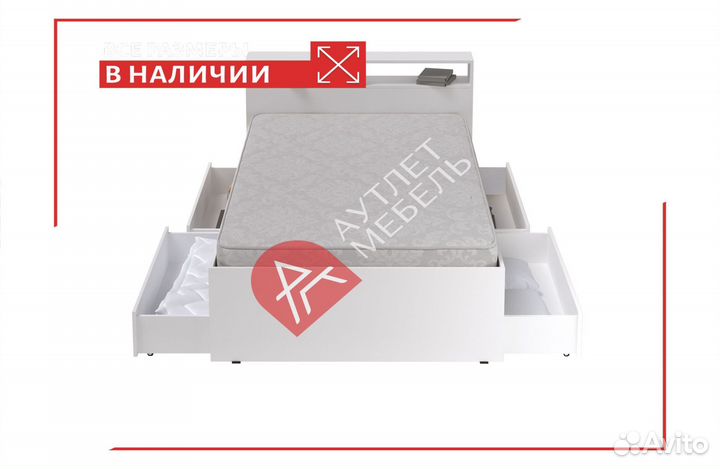 Кровать полуторка