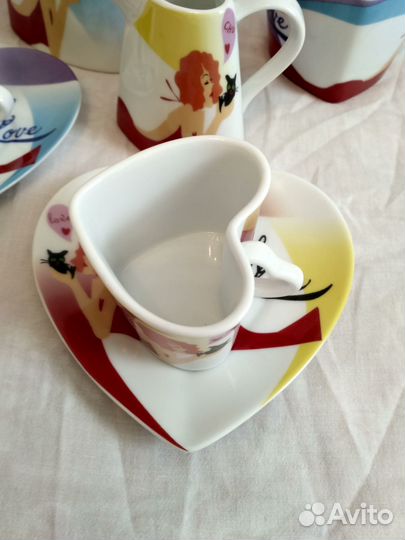 Кофейный набор для влюбленных. Италия