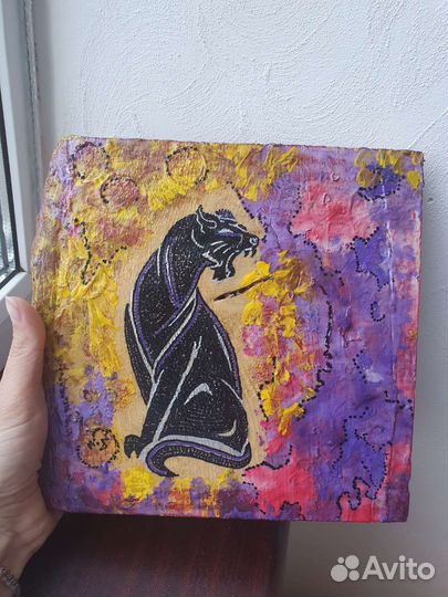 Картина на дереве, ед. экземпляр