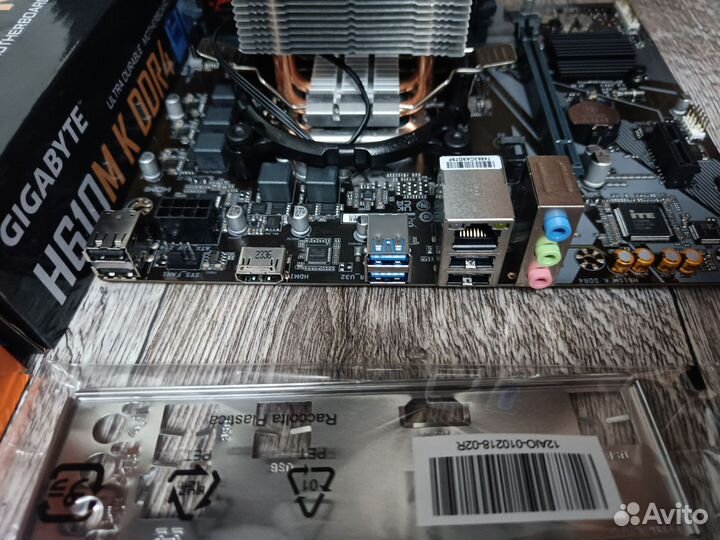 I5 12400f, DDR-4 16gb, Gigabyte H610