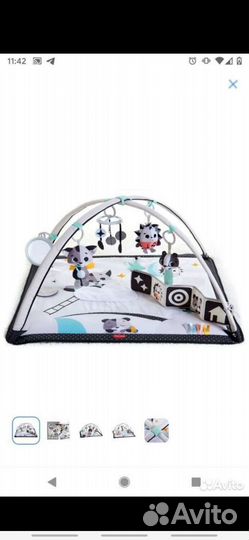 Развивающий коврик tiny love день и ночь