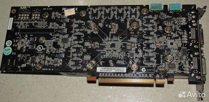Продам видеокарту GeForce 8800GTX на запчасти