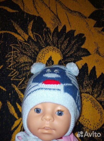 Шапка для новорождённого