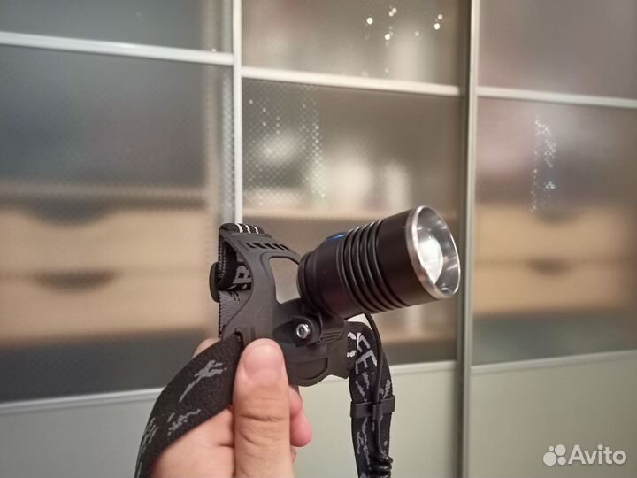 Налобный фонарь 2 в 1