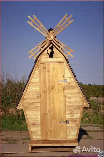 Дачный туалет с установкой DRE444