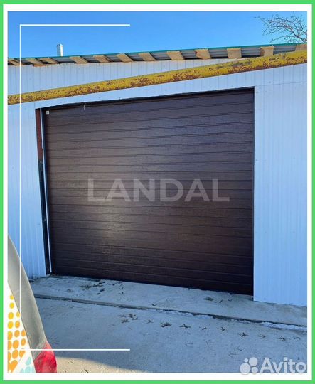 Гаражные секционные ворота