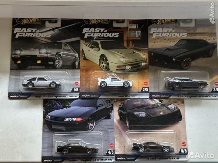 Hot wheels premium Fast Furious