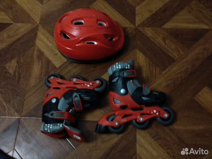 Шлем и ролики
