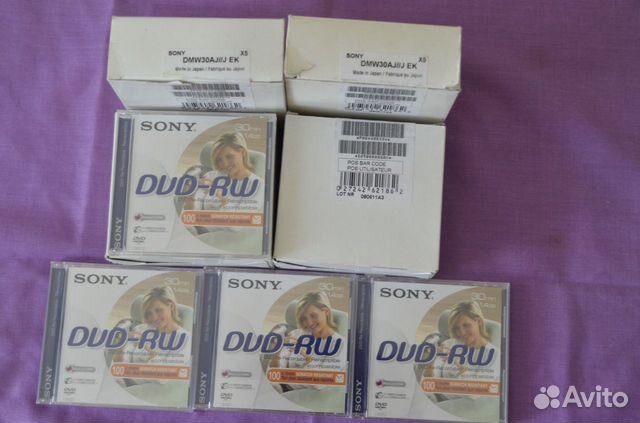 DVD-RW (R) диски 8см 1.4G