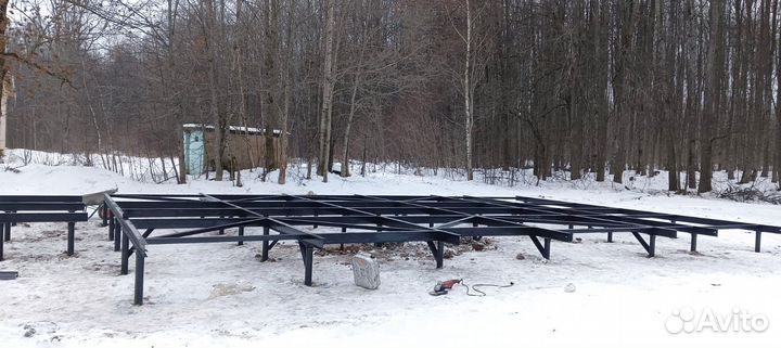 Фундамент на винтовых сваях Винтовые сваи под ключ