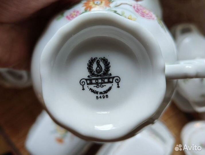 Набор посуды сервиз столовый и чайный sone 5504