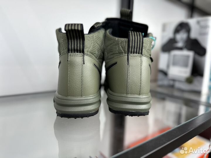 Nike Lunar Force 1 Duckboot 17 зеленые