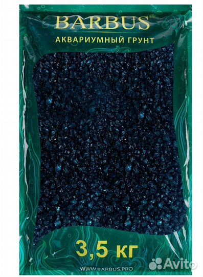 Грунт кварцит черный, 2-5 мм