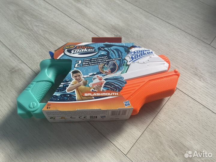 Бластер nerf super soater сплэш E0021EU4