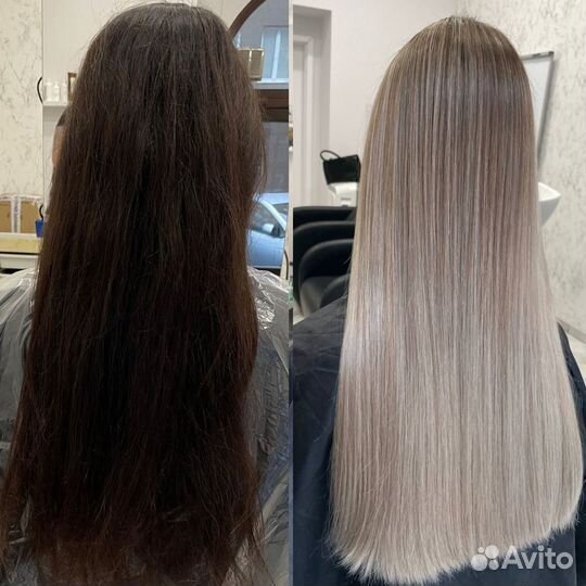 Окрашивание волос (Шатуш / Балаяж / AirTouch)