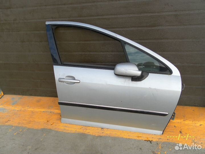 Дверь передняя правая пежо 407