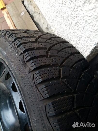 Зимняя резина на штампах, комплект