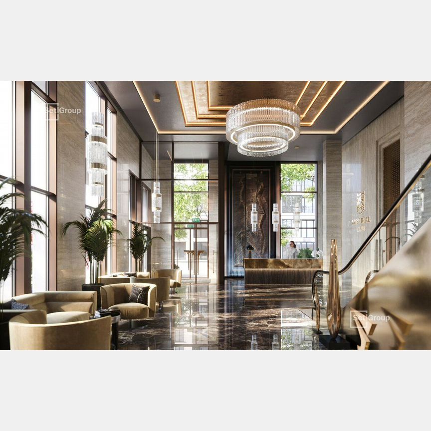 2-к. апартаменты, 107,6 м², 1/6 эт.