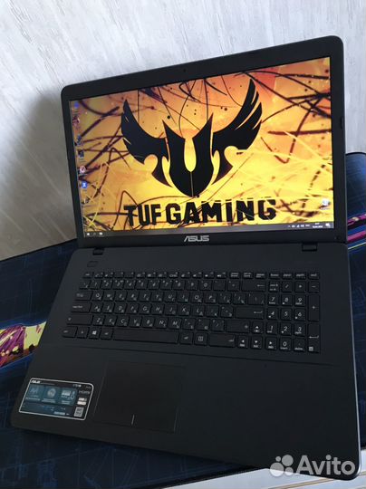 Ноутбук asus мощный игровой как новенький