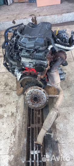 Двигатель в сборе ford transit cvrc 2.2