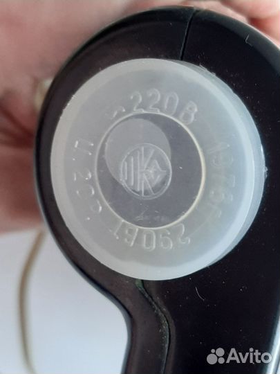 Фен для волос СССР дорожный портативный Лилия