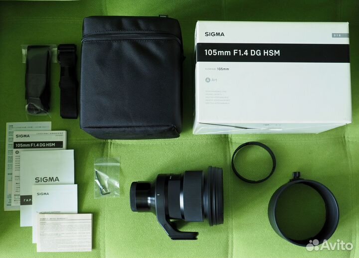 Объектив Sigma 105mm f/1.4 DG HSM ART Sony-E