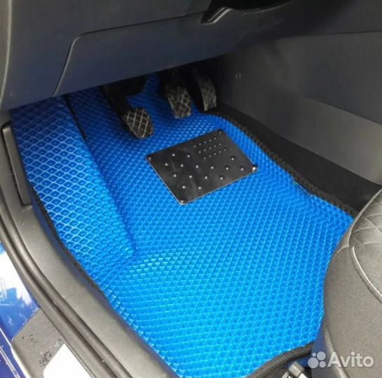 EVA автоковрик. 3D эва коврик. Фольксваген Тигуан