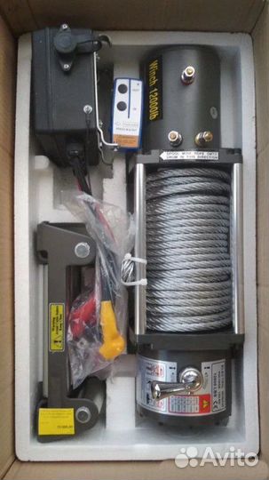 Электрическая лебедка Electric Winch 12000lbs 12V