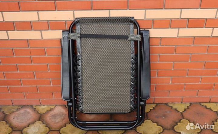 Кресло шезлонг лежак с подголовником