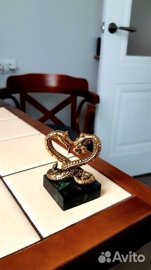 Бронза.Две Змеи,символ 2025 года