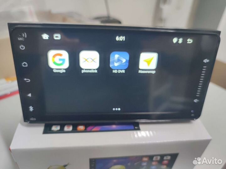 Штатная магнитола Android 10 на Toyota 200х100см
