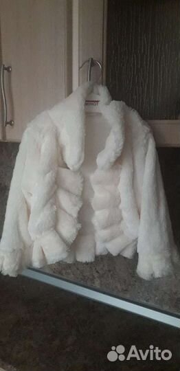 Шубка-болеро 4-6 лет