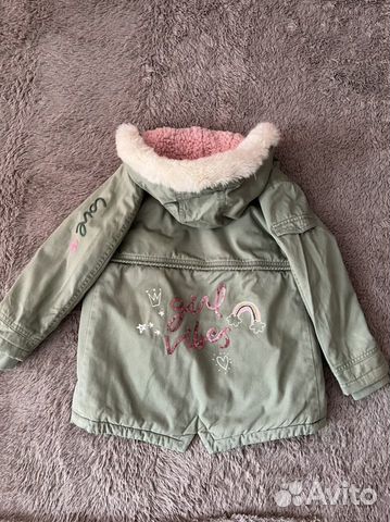 Куртка Mothercare демисезонная на девочку 116