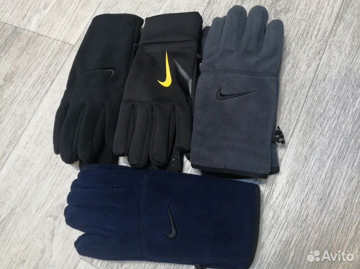 Перчатки найк, тёплые