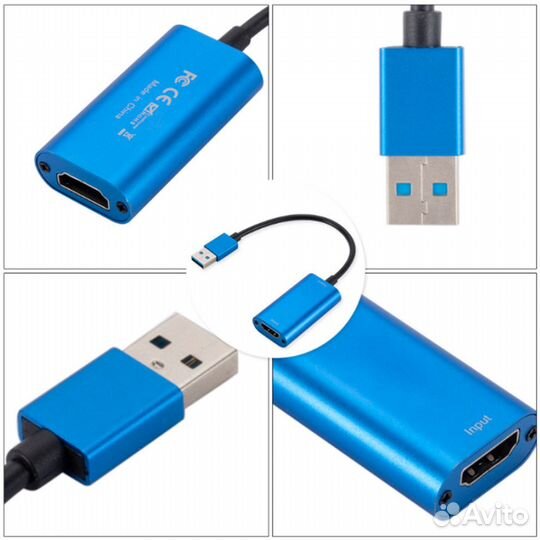 Карта видеозахвата LccKaa hdmi-USB 3.0 4K