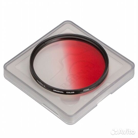 Светофильтр Green-L градиентный красный - 77mm
