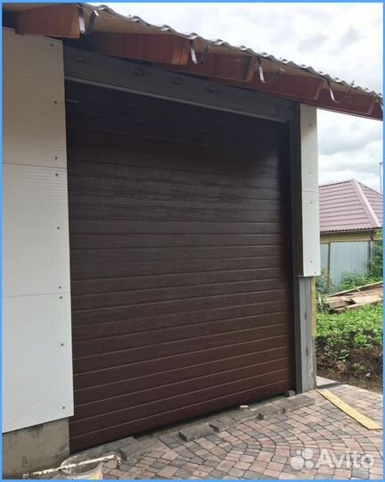 Автоматические гаражные секционные ворота