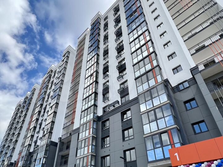 3-к. квартира, 86,4 м², 2/16 эт.