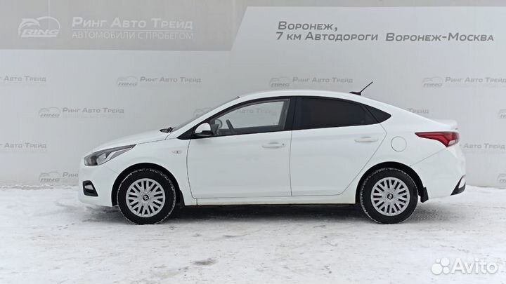 Hyundai Solaris 1.4 МТ, 2018, 125 000 км