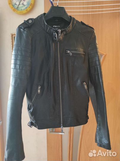 Куртка кожаная женская