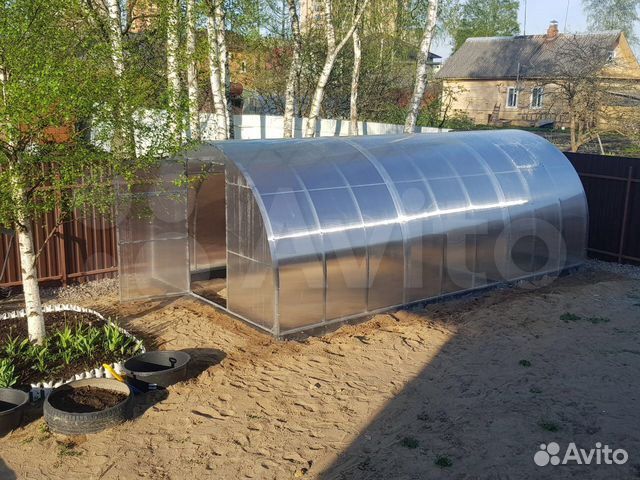 Теплица из оцинкованного профиля